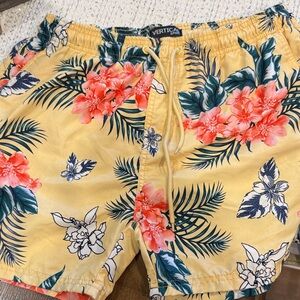 Vertica Men's Tropical Floral Board Shorts